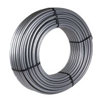 Труба из сшитого п/э PE-Xa EVOH 16*2,2 (200м) серая AQUALINK от интернет-магазина santehnicplus.ru 